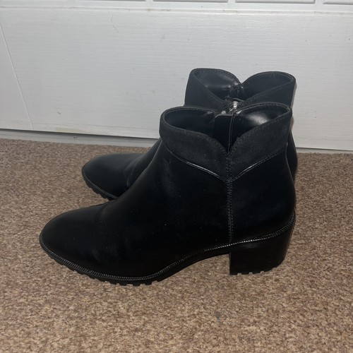 Zara basic black - black, boots