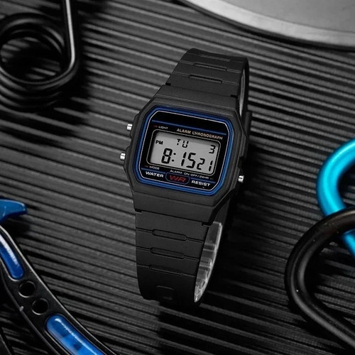 Casio 91w 1yer casual resin - f-91w-1yer,