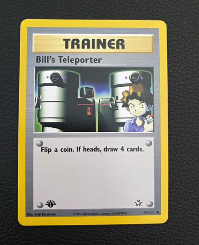Nintendo pokémon tcg - pokémon, bill's