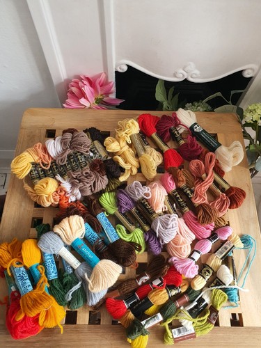 Mixed colours skeins anchor - colours,