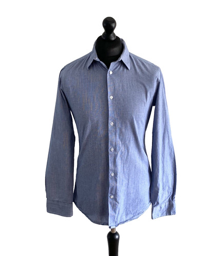Mens blue check duchamp long - mens,