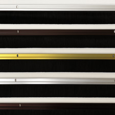 Brush Strip Draught Excluder for Doors 914mm Door Weather Seal Choice of Colour