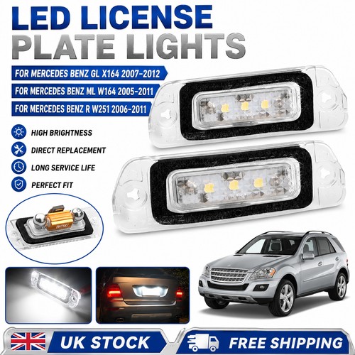 2pcs led number plate - number,