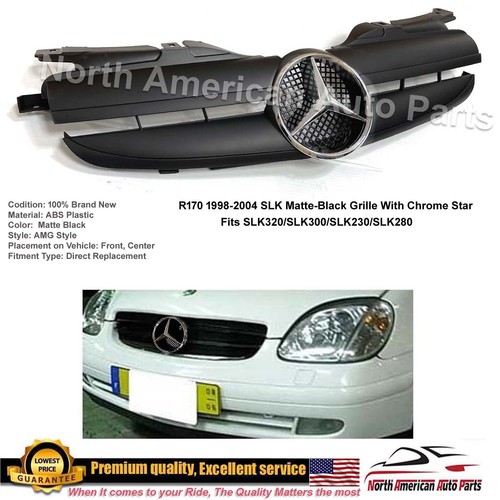 Slk r170 grille matte black - r170,