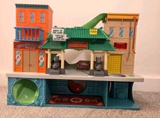 2014 Ninja Turtles Imaginext Chinatown Lair Playset Fisher Price 