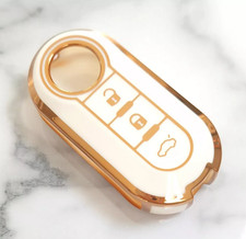Key Cover for FIAT 500 PANDA PUNTO BRAVA STILO ABARTH 3 Button Case Remote Fob X