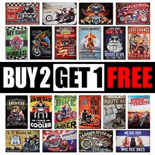 Motorcycle Metal Plaque |