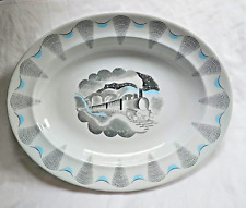 Gorgeous Eric Ravilious Travel pattern Wedgwood platter train design