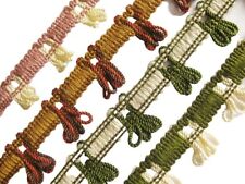 Fringe braid curtain trimming