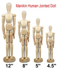 Wooden Manikin Human Figure