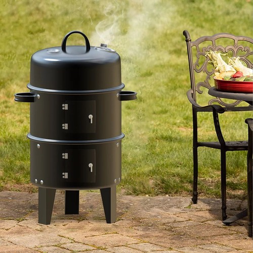 Camping bbq smoker charcoal - bbq,
