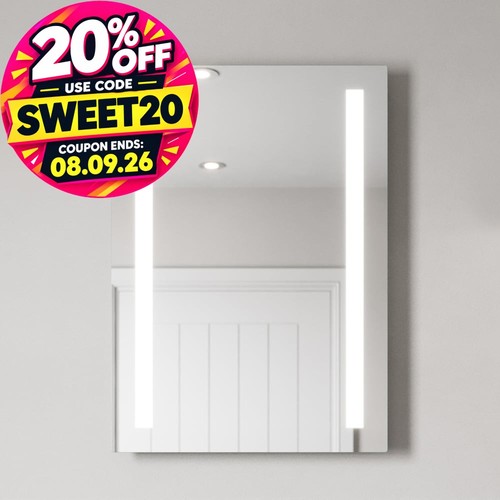 500 700mm bathroom mirror - x,