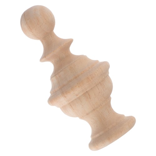 Wooden carved finials - wooden,