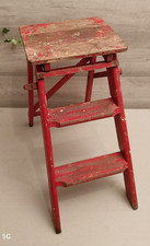 Vintage Wooden  Folding Step