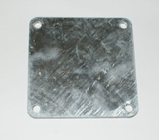 Blank plate 8" type square