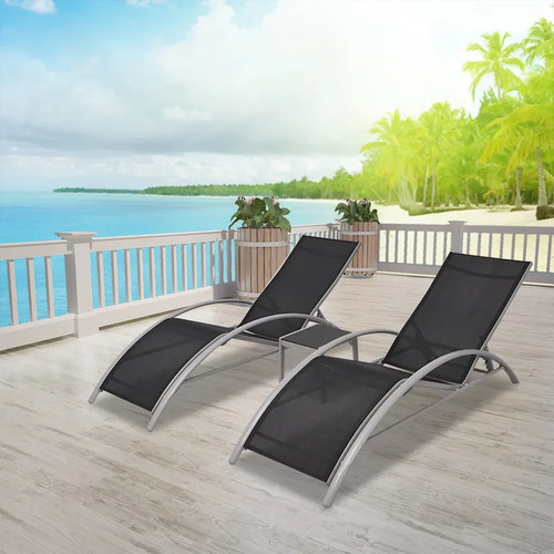 Aluminium garden chair set - garden, 2