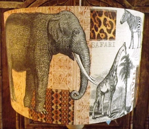 Shabby chic lamp - shabby,