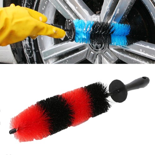Car wheel wash brush - car,