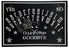 A4 Wooden Black Cat Ouija