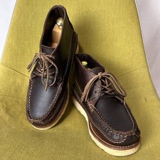 YUKETEN Oiled Leather Lace-up