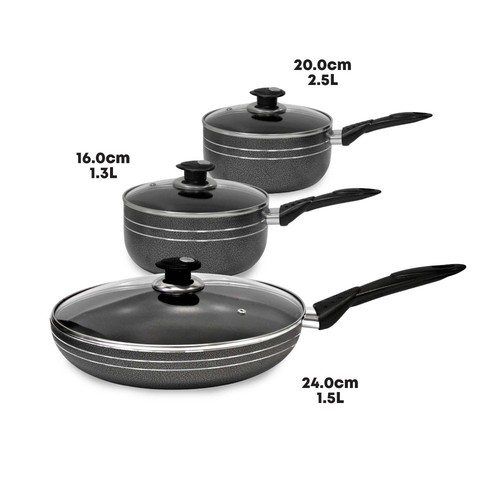 Non stick saucepans - non, 2