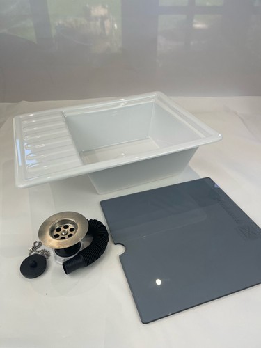 Sink plastic flutes - dx,