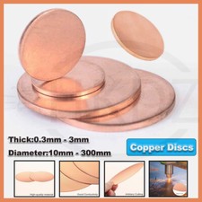 Solid Pure Copper Discs Blanks