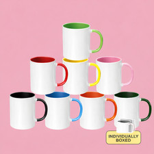 11oz Coloured Sublimation Mugs
