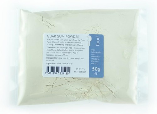 Guar gum 50g food - grade, fine