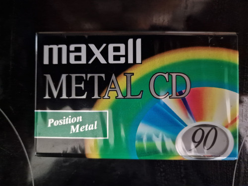 Maxell metal blank - 90, audio