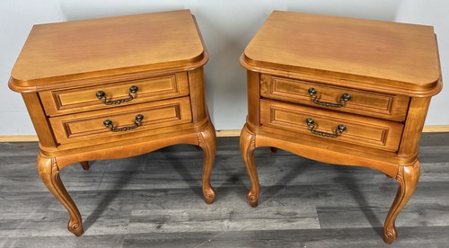 Pair bedside tables - of,