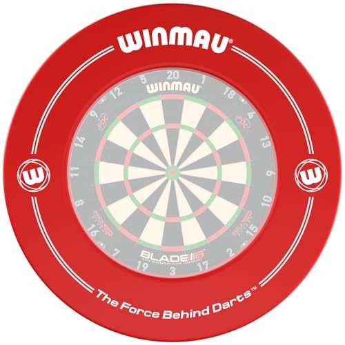 Winmau red printed - winmau, dart