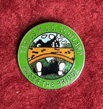 Enamel Badge Motorcycle Rally
