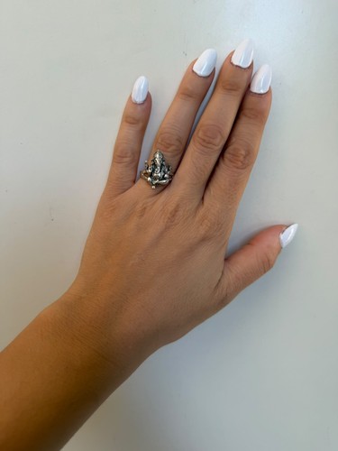 925 silver ganesh ring - 925,