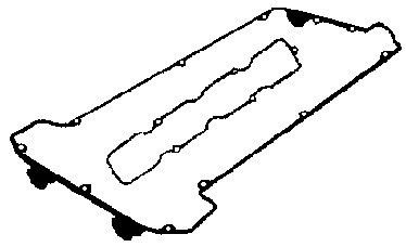 Cylinder head cover gasket set - head,