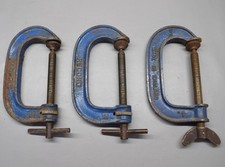 3 x   Record    4"  G  Clamps