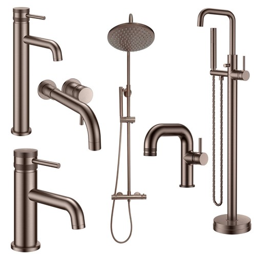 Brushed bronze basin - brushed,
