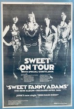 THE SWEET 1974 vintage POSTER