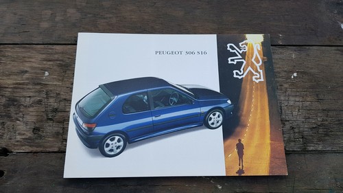Peugeot 306 s16 sales brochure - 306,
