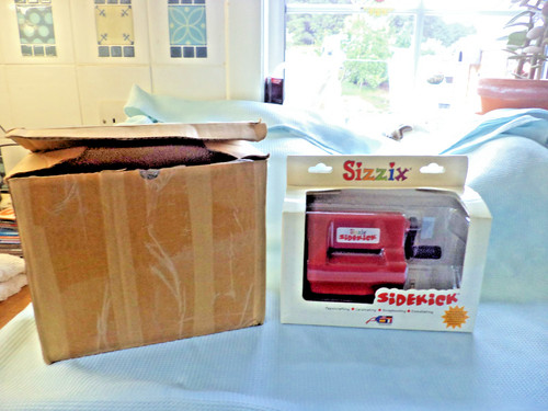 Vintage sizzix sidekick manual - sizzix,