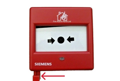 Siemens fire alarm break - alarm, glass