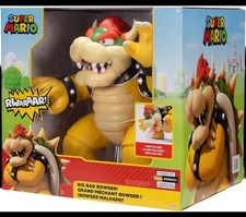 Nintendo Super Mario Big Bad Bowser 12" Moving Action Figure w/ Lights & Sounds 