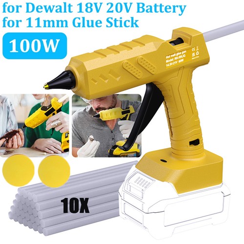 100w cordless hot glue gun - cordless,