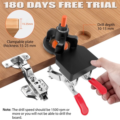 35mm hinge jig drill guide - 35mm,
