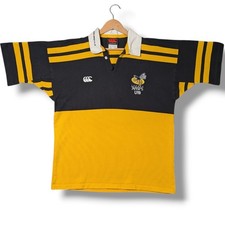 Vintage London Wasps Rugby Shirt Mens Large Canterbury 2001-2002 U19s Jersey