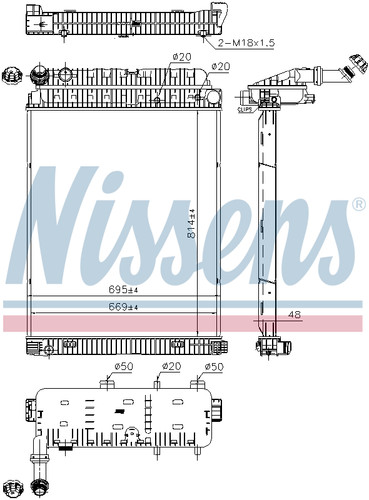 Nissens engine coolant - nissens,