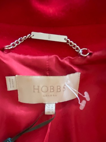 Hobbs london red wool blend - hobbs,