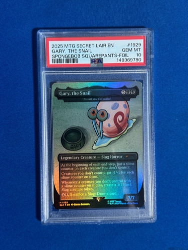 Gary the snail 2025 mtg - the,