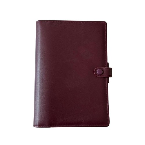 Filofax vintage leather agenda - leather,