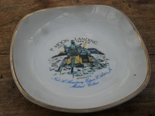 vintage first moon landing 1969 dish tray liverpool road pottery stoke